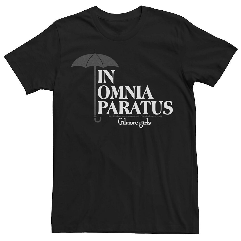 Мужская футболка Gilmore Girls In Omnia Paratus Licensed Character, черный
Мужская футболка Gilmore Girls In Omnia Paratus Licensed Character, черный