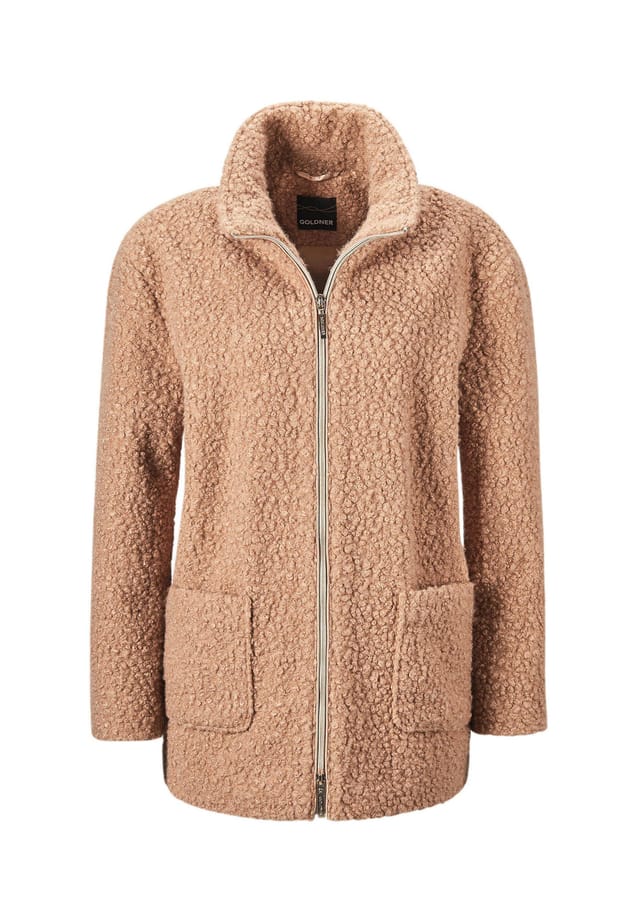 Короткий размер: куртка Goldner, коричневый
Короткий размер: куртка Goldner, коричневый