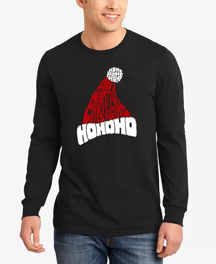 Мужская футболка с длинным рукавом «Все, что я хочу на Рождество — это ты» LA Pop Art, черный
Мужская футболка с длинным рукавом «Все, что я хочу на Рождество — это ты» LA Pop Art, черный