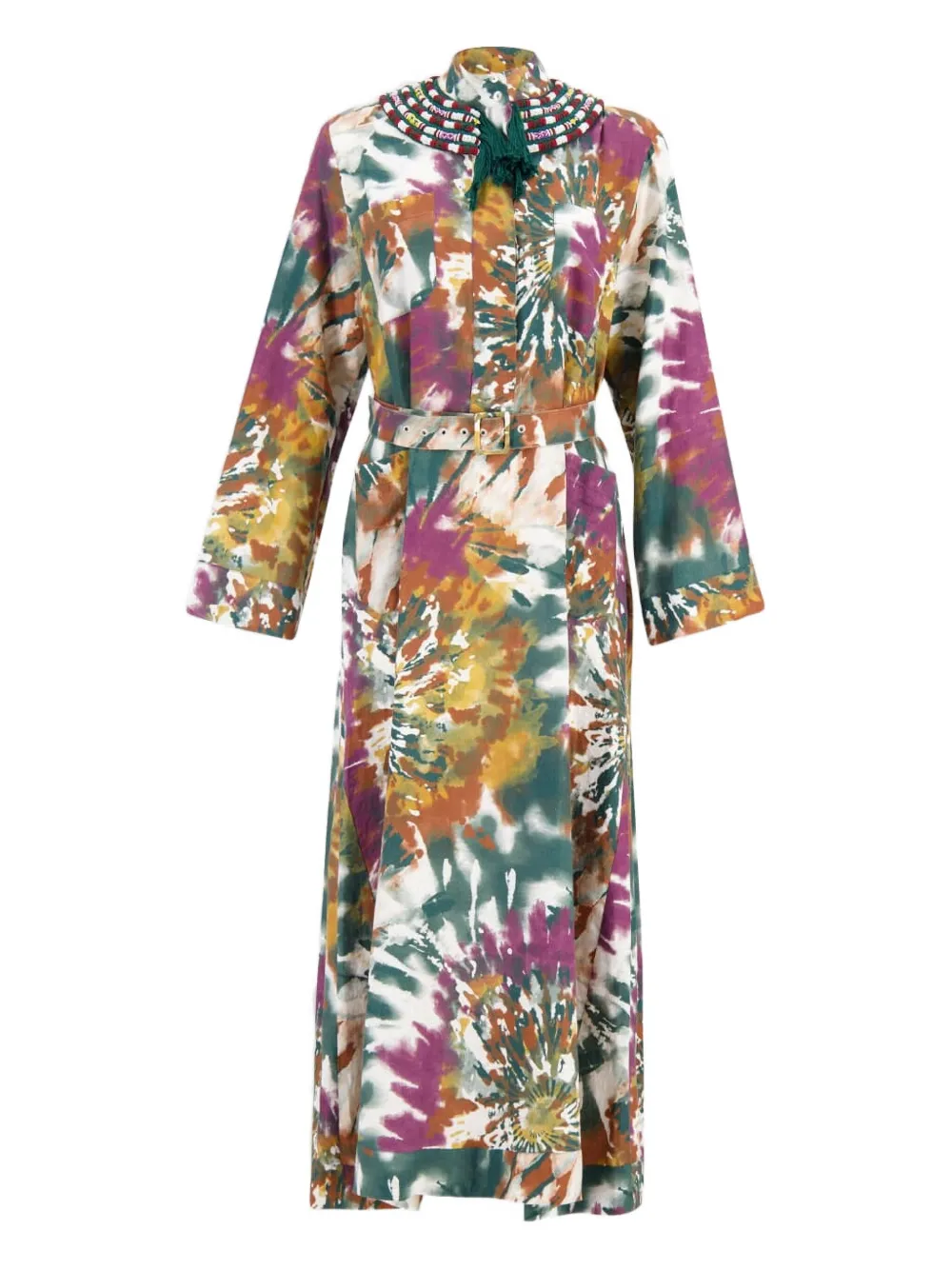 Платье с поясом и принтом тай-дай Paula, розовый
Платье с поясом и принтом тай-дай Paula, розовый