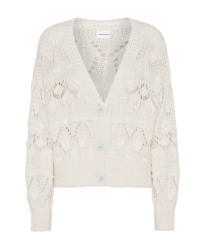 Хлопковый кардиган Riley Americandreams, белый
Хлопковый кардиган Riley Americandreams, белый