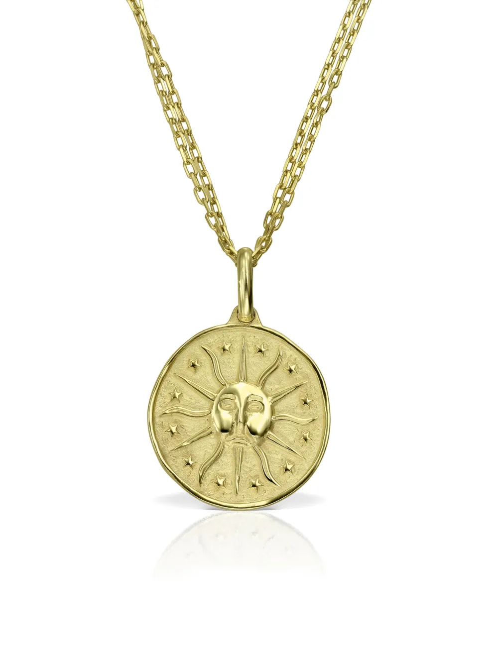 Ожерелье Arde с деталями в виде солнца Obsidian, золотистый
Ожерелье Arde с деталями в виде солнца Obsidian, золотистый