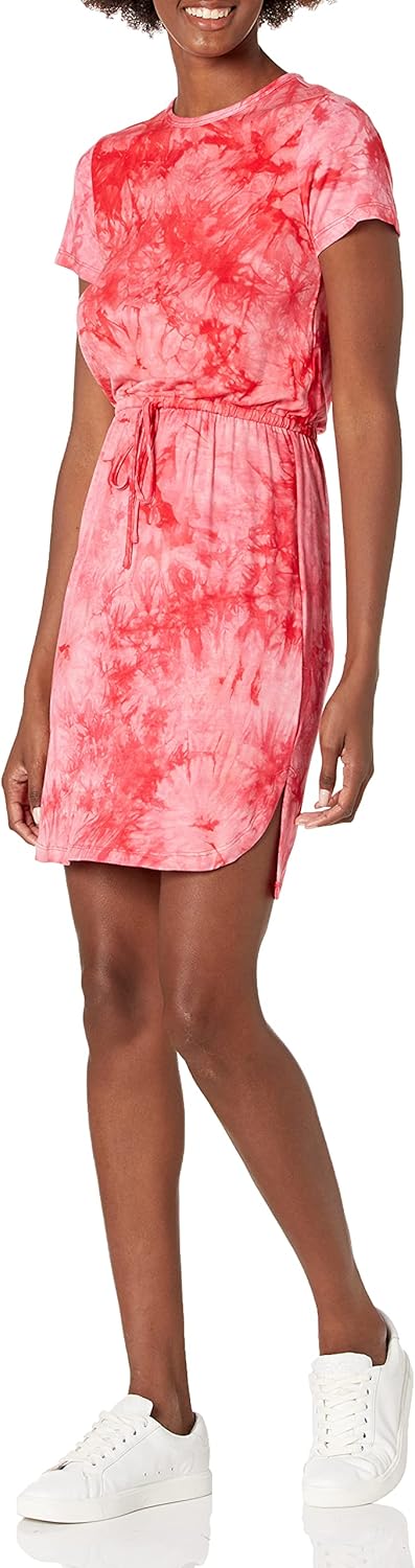 Женское платье-футболка с короткими рукавами и логотипом Calvin Klein, Wtrmln Mlt
Женское платье-футболка с короткими рукавами и логотипом Calvin Klein, Wtrmln Mlt