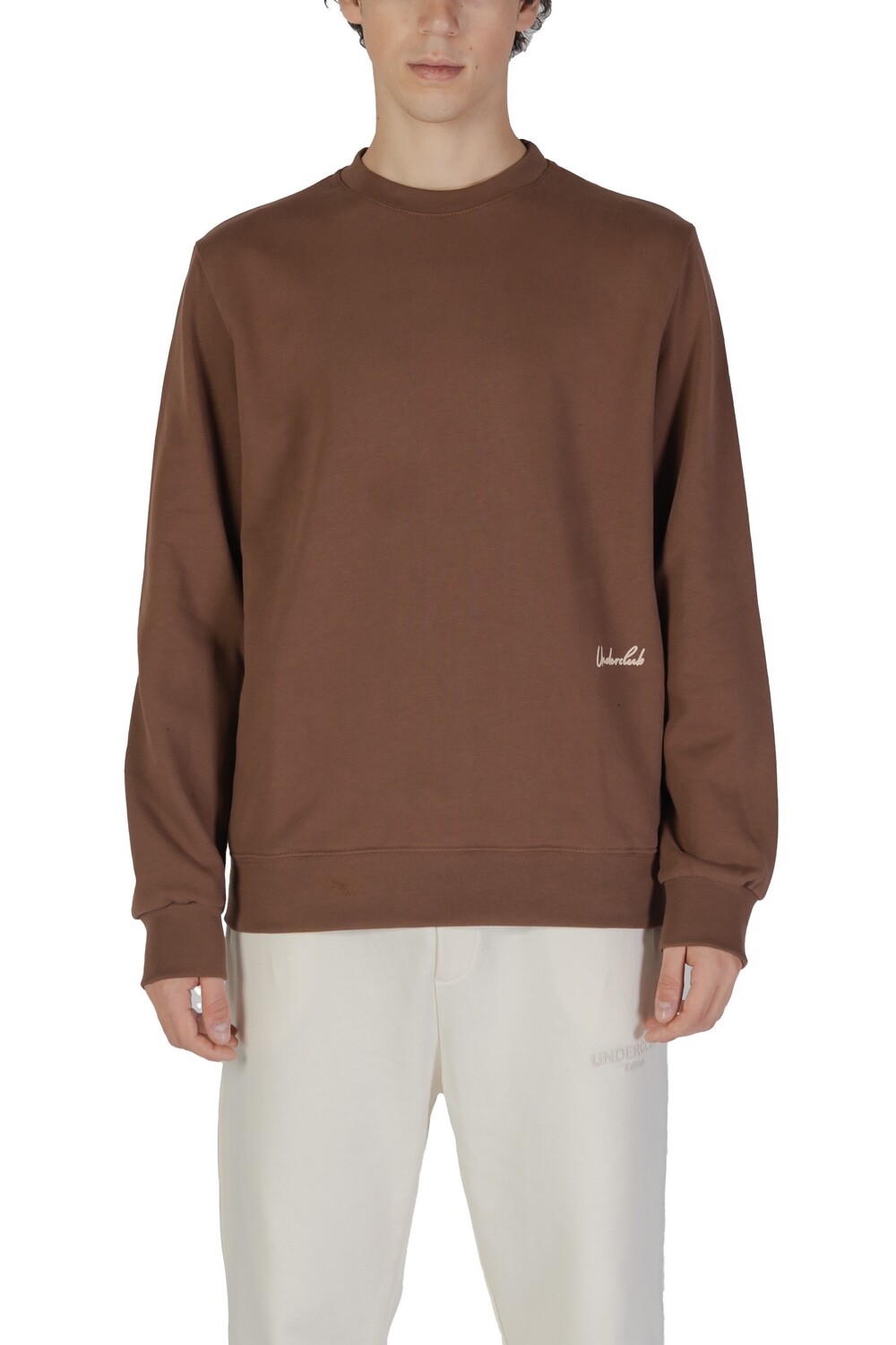 Свитшот мужской Underclub хлопковый, коричневый 
Свитшот мужской Underclub хлопковый, коричневый