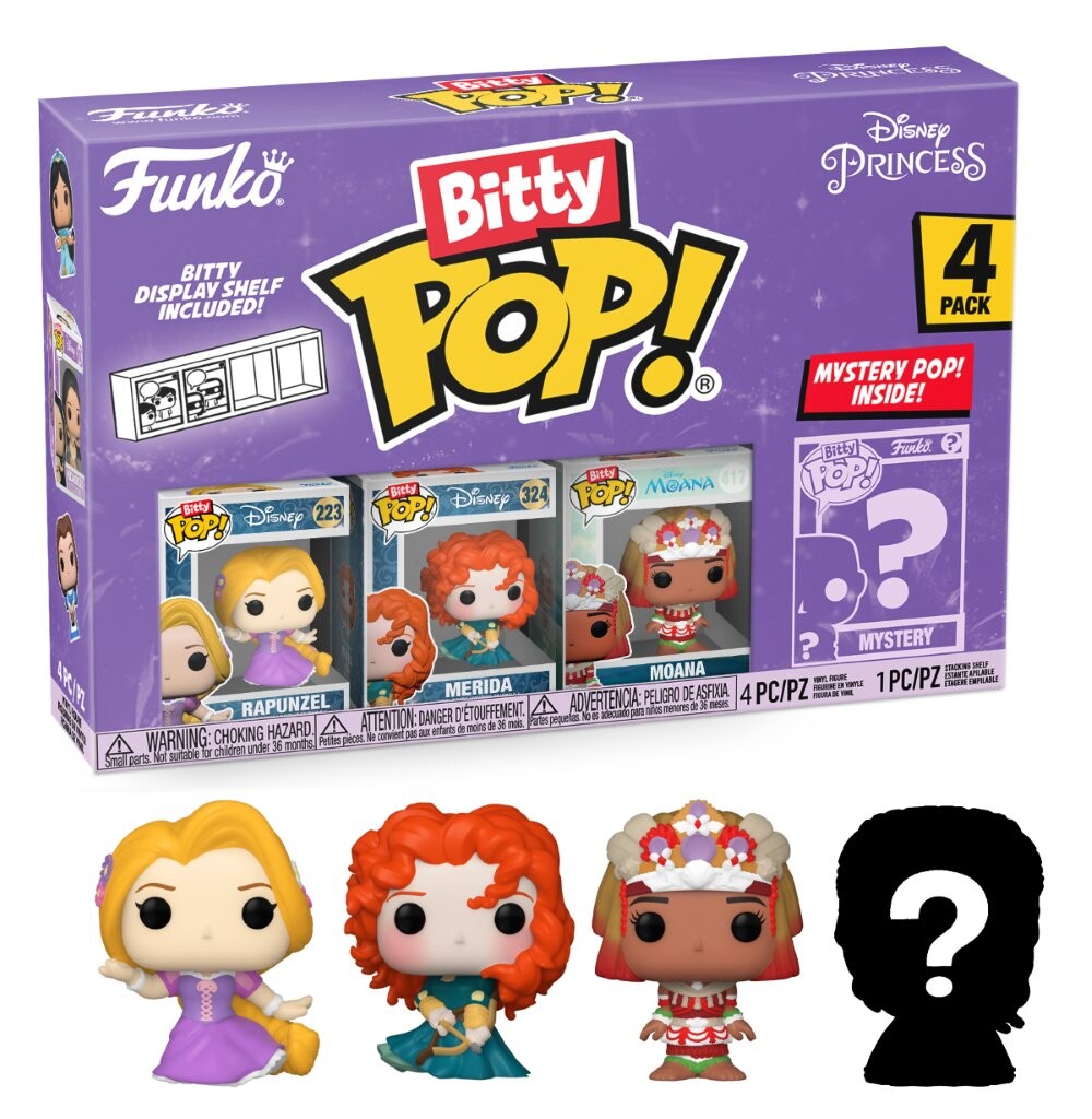 Funko Bitty POP!, фигурки, принцессы Диснея Funko POP!
Funko Bitty POP!, фигурки, принцессы Диснея Funko POP!