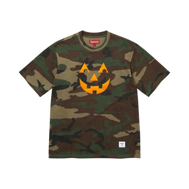 Топ Supreme Pumpkin Short-Sleeve Top 'Woodland Camo'
Топ Supreme Pumpkin Short-Sleeve Top 'Woodland Camo'