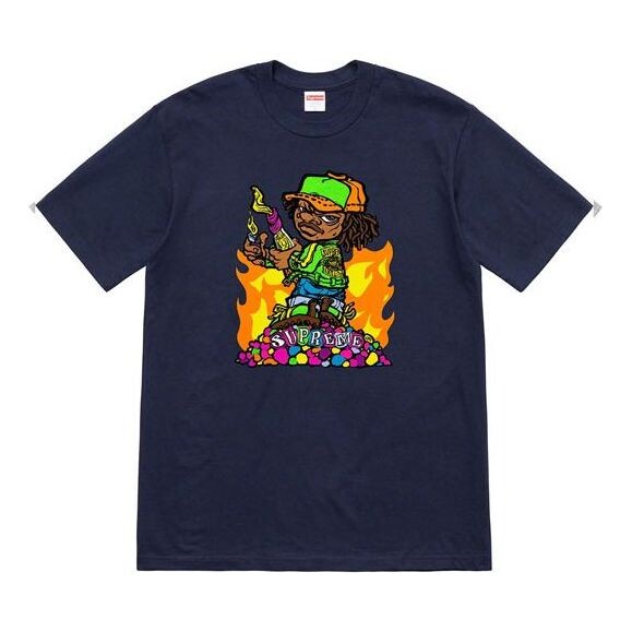Футболка ss19 molotov kids tee navy little boy short sleeve navy blue Supreme, синий
Футболка ss19 molotov kids tee navy little boy short sleeve navy blue Supreme, синий