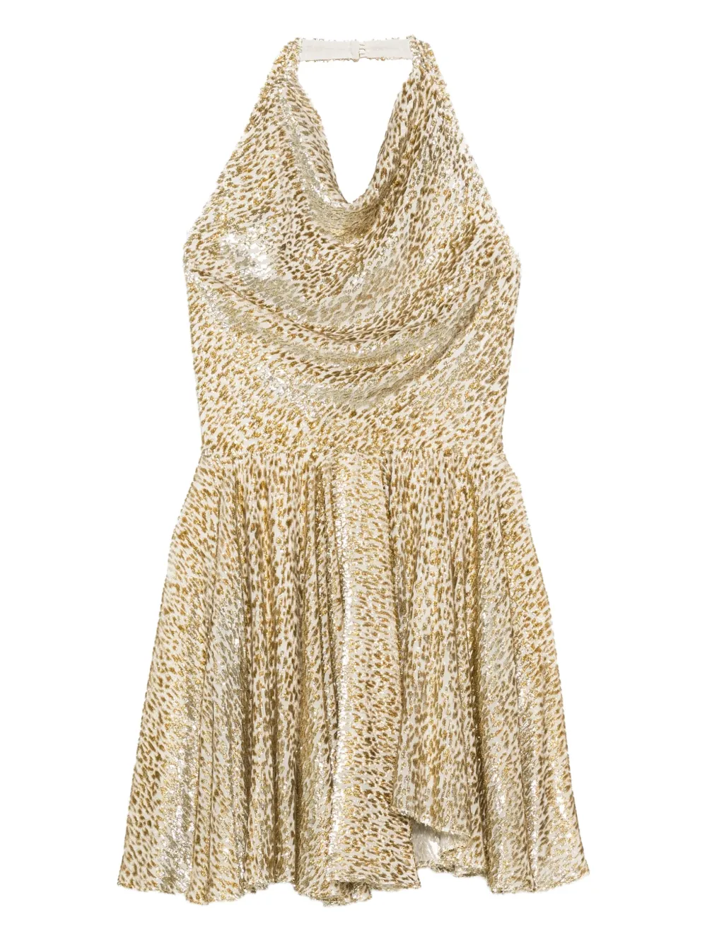 Плиссированное платье мини с вырезом халтер Self-Portrait, белый
Плиссированное платье мини с вырезом халтер Self-Portrait, белый