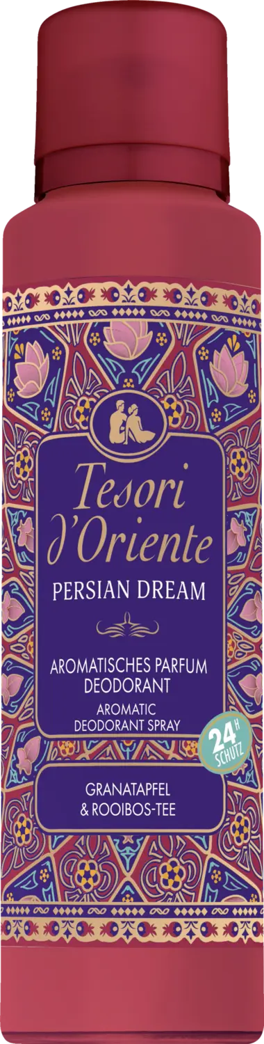 Дезодорант Tesori d'Oriente Aromatisches Parfum Deodorant Persian Dream Granatapfel & Rooibos-Tee
Дезодорант Tesori d'Oriente Aromatisches Parfum Deodorant Persian Dream Granatapfel & Rooibos-Tee