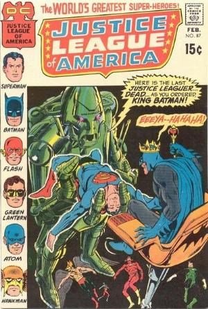 Justice League of America 87, February 1971 (DC Comics)
Justice League of America 87, February 1971 (DC Comics)
