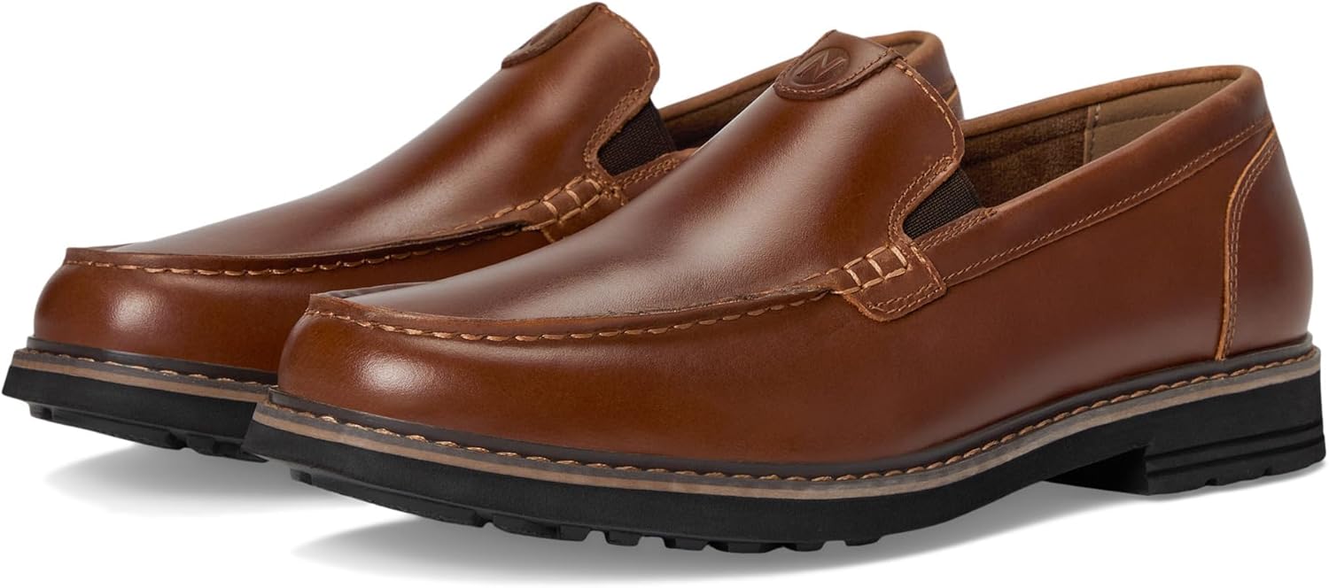 Мужские мокасины Nunn Bush Owen II с мысом-моктоу, легкие и удобные, без шнурков, Cognac
Мужские мокасины Nunn Bush Owen II с мысом-моктоу, легкие и удобные, без шнурков, Cognac