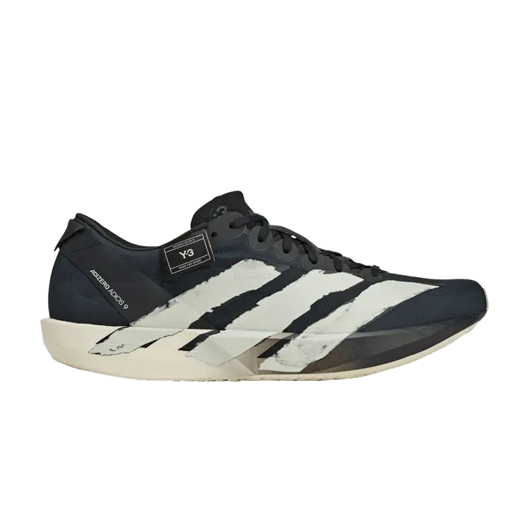 Кроссовки adidas Y-3 Adizero Adios 9 'Black Off White', черный 
Кроссовки adidas Y-3 Adizero Adios 9 'Black Off White', черный