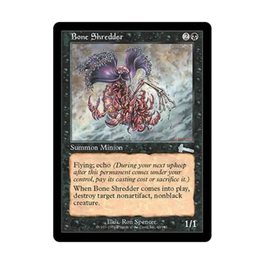 CCG Измельчитель костей (U), MTG - Urza's Legacy
CCG Измельчитель костей (U), MTG - Urza's Legacy