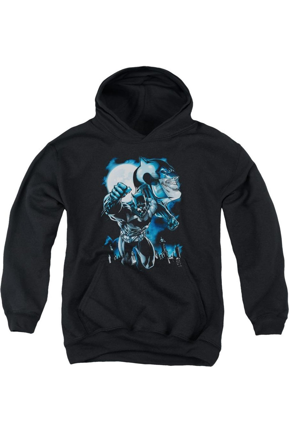 Батмен: Бэт при лунном свете, молодежная толстовка с капюшоном Gildan, черный
Батмен: Бэт при лунном свете, молодежная толстовка с капюшоном Gildan, черный