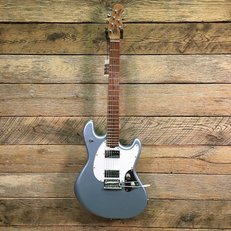 Электрогитара STERLING SR50 Firemist Silver Electric Guitar
Электрогитара STERLING SR50 Firemist Silver Electric Guitar
