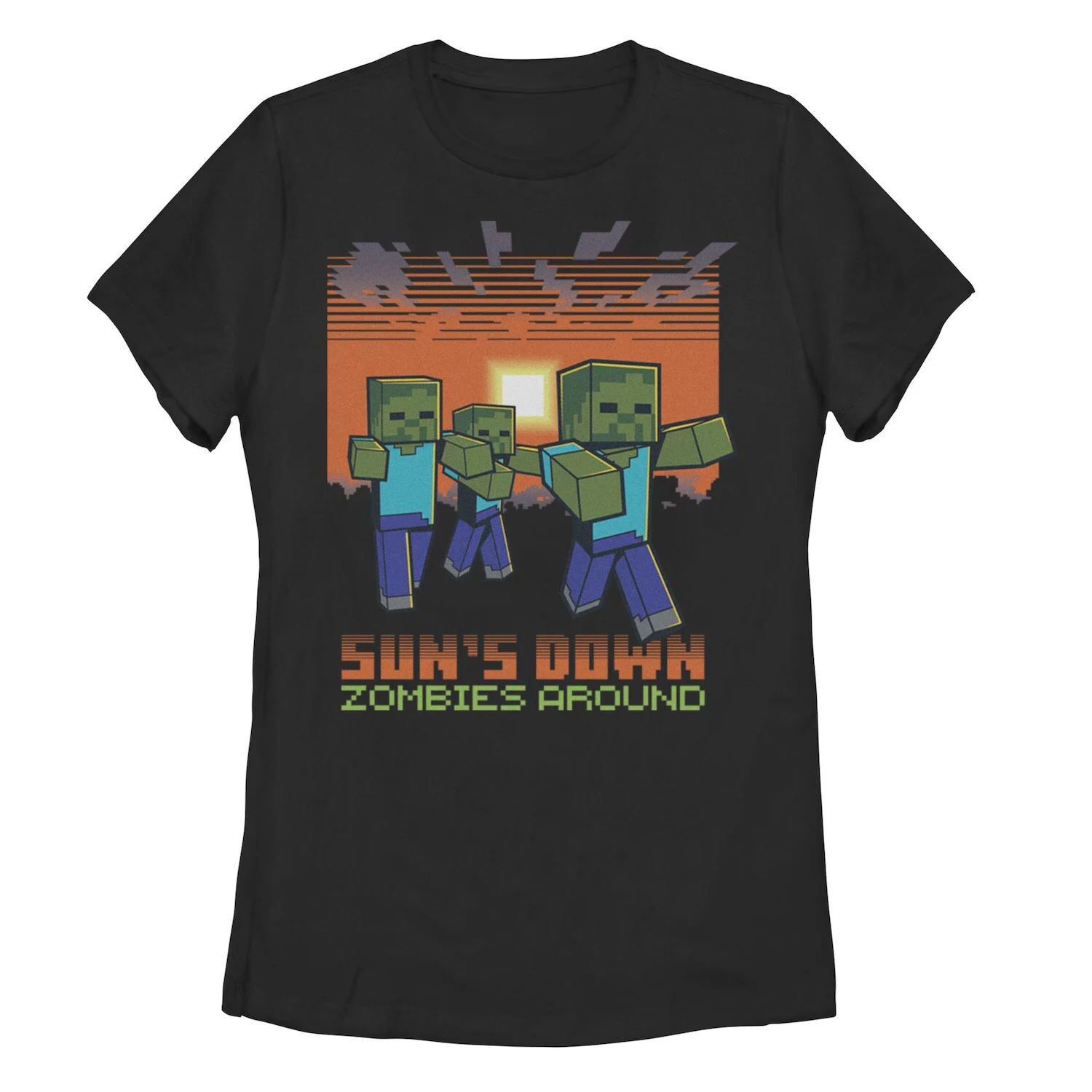 Футболка с портретом Minecraft Sun's Down Zombies для юниоров Licensed Character
Футболка с портретом Minecraft Sun's Down Zombies для юниоров Licensed Character