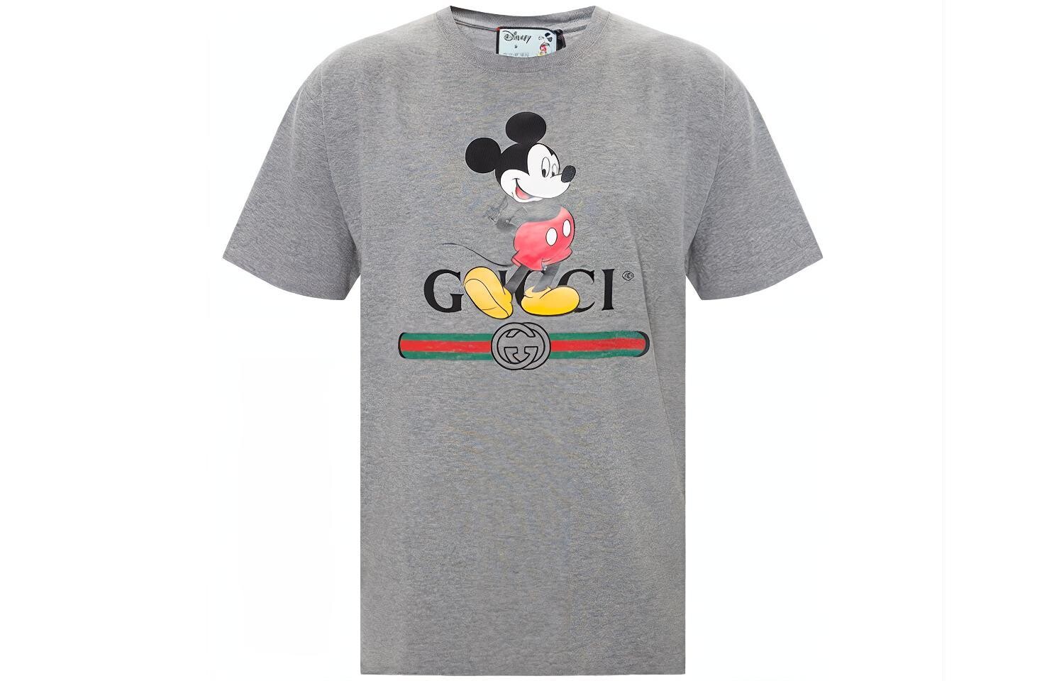 Футболка Disney X унисекс серая Gucci, серый
Футболка Disney X унисекс серая Gucci, серый