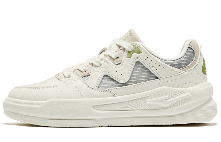 Кеды, скейтборд обувь женская низкая белый/серый Erke 
Кеды, скейтборд обувь женская низкая белый/серый Erke