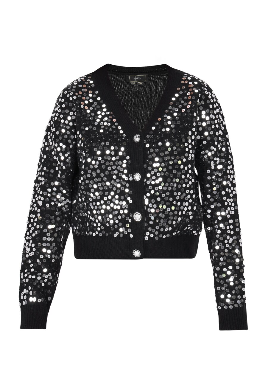 Вязаный кардиган faina, черный
Вязаный кардиган faina, черный
