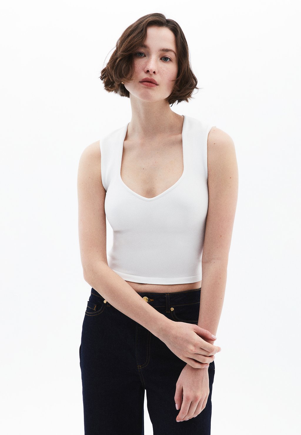 Топ MIT ELASTISCH UND BEQUEM OXXO, бежевый
Топ MIT ELASTISCH UND BEQUEM OXXO, бежевый