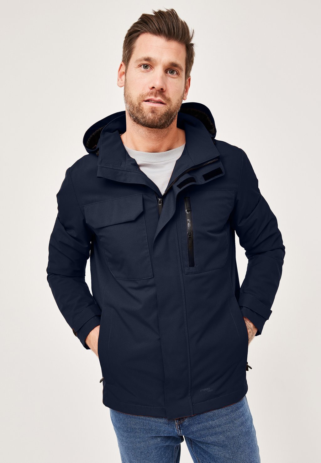 Водонепроницаемая куртка MIT KAPUZE Redpoint, темно-синий
Водонепроницаемая куртка MIT KAPUZE Redpoint, темно-синий