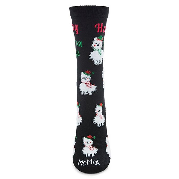 Новогодние носки Happy llama days Memoi
Новогодние носки Happy llama days Memoi