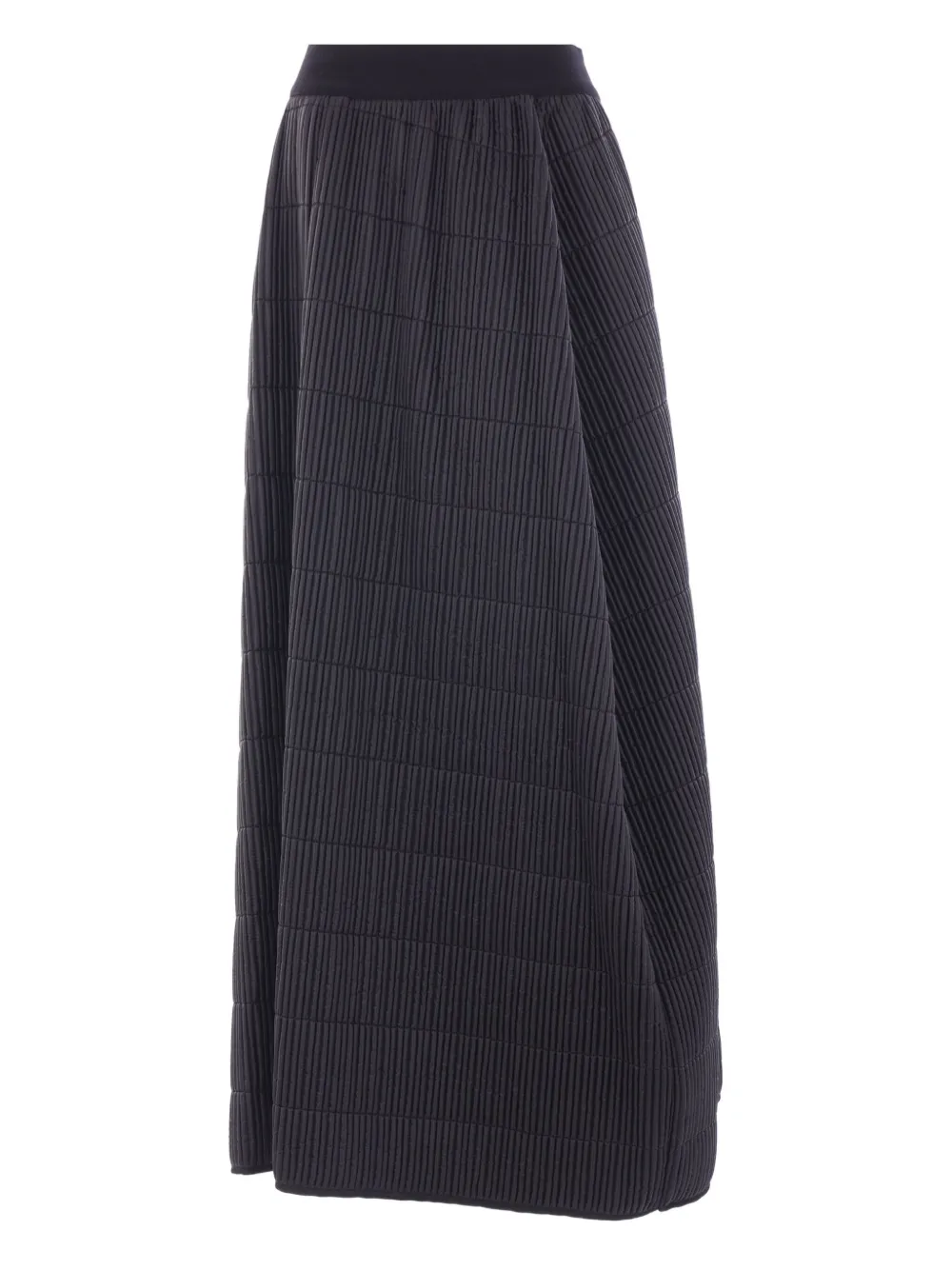 Стеганая плиссированная длинная юбка Maria Calderara, черный
Стеганая плиссированная длинная юбка Maria Calderara, черный