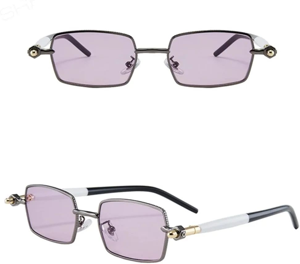 Солнцезащитные очки UV400 с маленькой оправой и заклепками, двухцветные, для женщин и мужчин, для бега и занятий спортом на открытом воздухе UYPTK, Golden Grey
Солнцезащитные очки UV400 с маленькой оправой и заклепками, двухцветные, для женщин и мужчин, для бега и занятий спортом на открытом воздухе UYPTK, Golden Grey