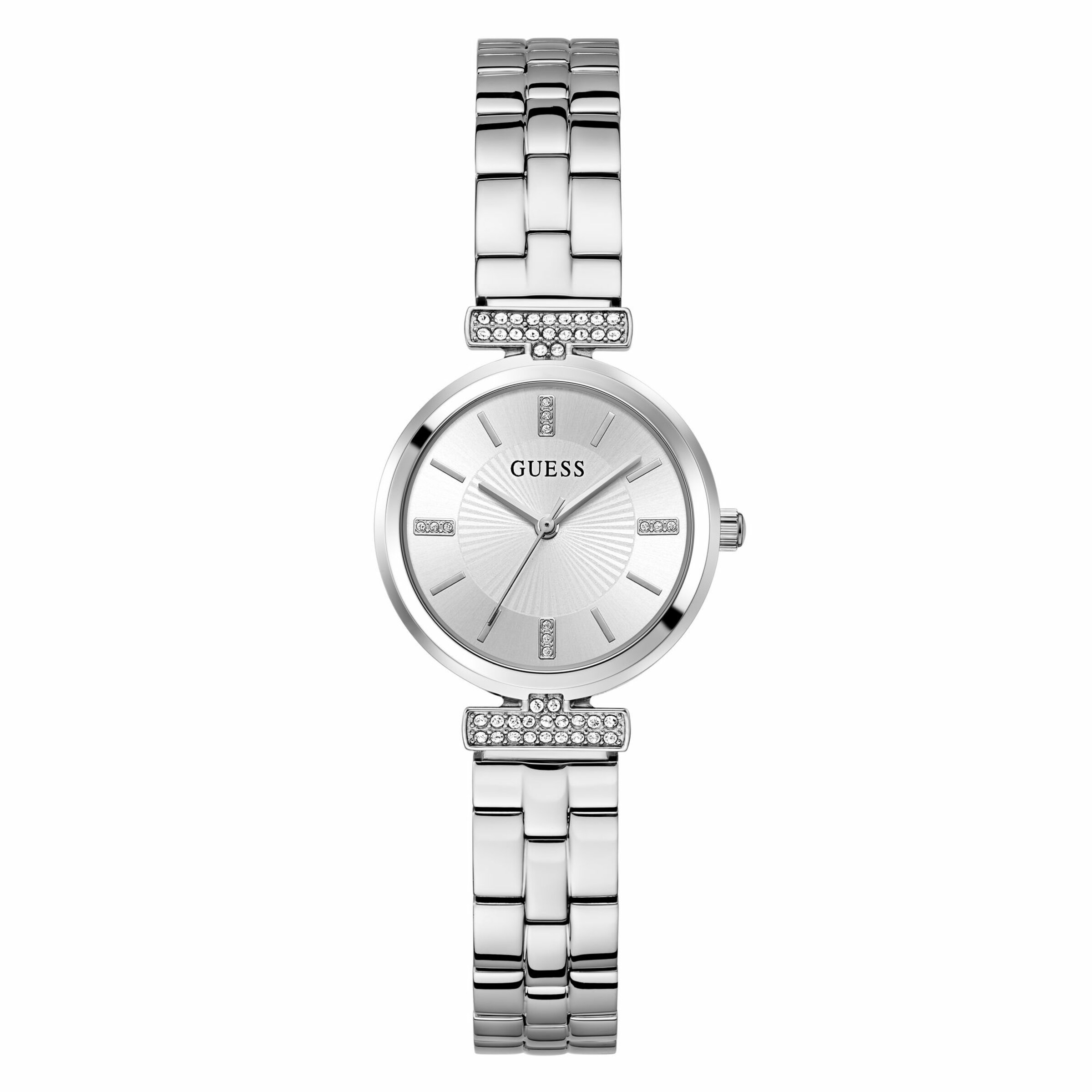 GUESS Серебряные аналоговые часы
GUESS Серебряные аналоговые часы
