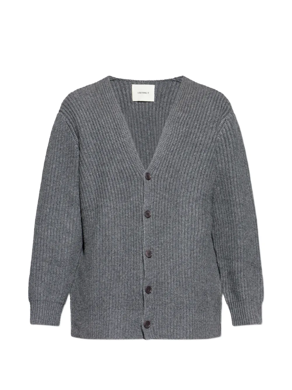 Вязаный кардиган Leander в рубчик на пуговицах Lisa Yang, серый
Вязаный кардиган Leander в рубчик на пуговицах Lisa Yang, серый