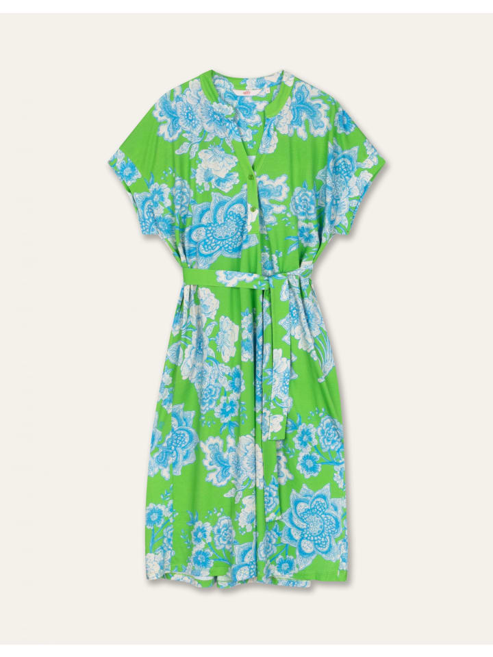 Платье до колена Oilily, зеленый 
Платье до колена Oilily, зеленый