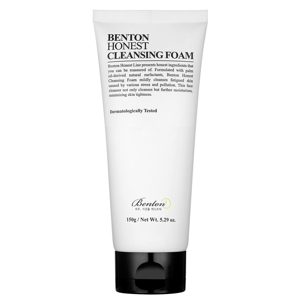 Очищающая пенка для лица benton honest cleansing foam Benton, вес 150 гр.
Очищающая пенка для лица benton honest cleansing foam Benton, вес 150 гр.