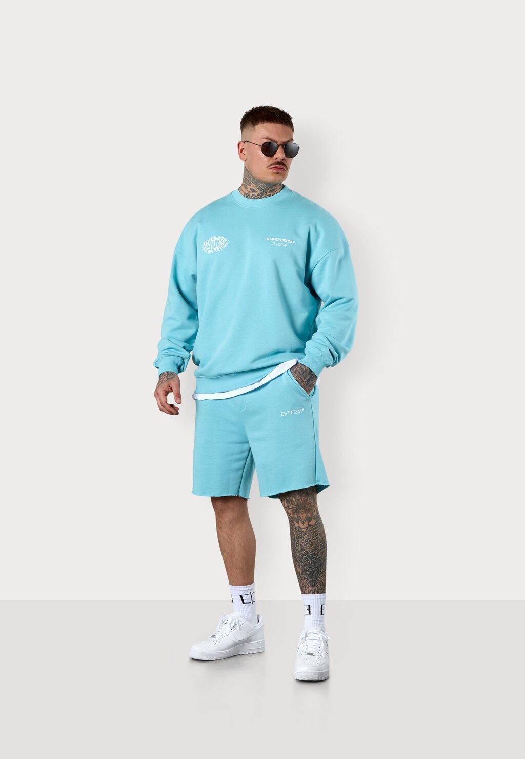 Толстовка SUMMER HIGHLIFE OVERSIZED ESTEEM, синий 
Толстовка SUMMER HIGHLIFE OVERSIZED ESTEEM, синий