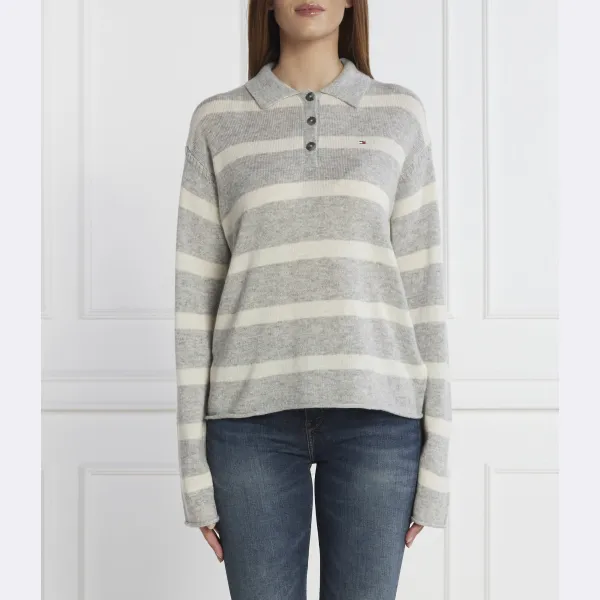 Шерстяной свитер, мягкий шерстяной свитер-поло-нк, стандартного кроя Tommy Hilfiger, серый
Шерстяной свитер, мягкий шерстяной свитер-поло-нк, стандартного кроя Tommy Hilfiger, серый