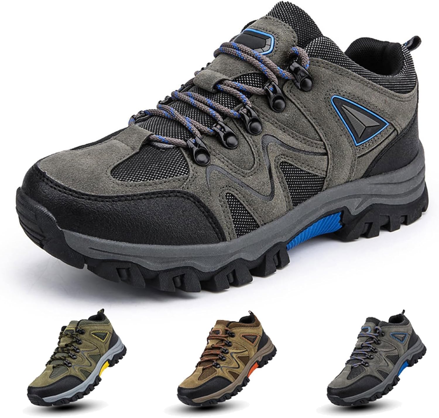 Мужские походные кроссовки NIGXWNS с шнуровкой, противоскользящие, дышащие, спортивные кроссовки для бега, скалолазания и трекинга, рабочая обувь на все сезоны, серый
Мужские походные кроссовки NIGXWNS с шнуровкой, противоскользящие, дышащие, спортивные кроссовки для бега, скалолазания и трекинга, рабочая обувь на все сезоны, серый