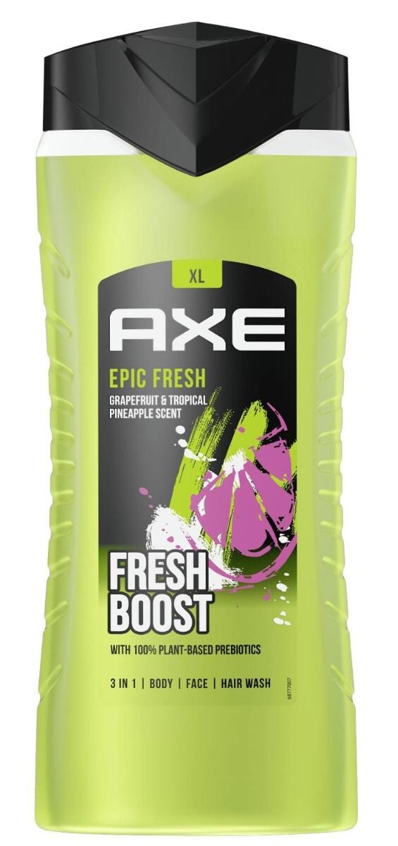 Гель для душа Axe Epic Fresh, 400 мл
Гель для душа Axe Epic Fresh, 400 мл