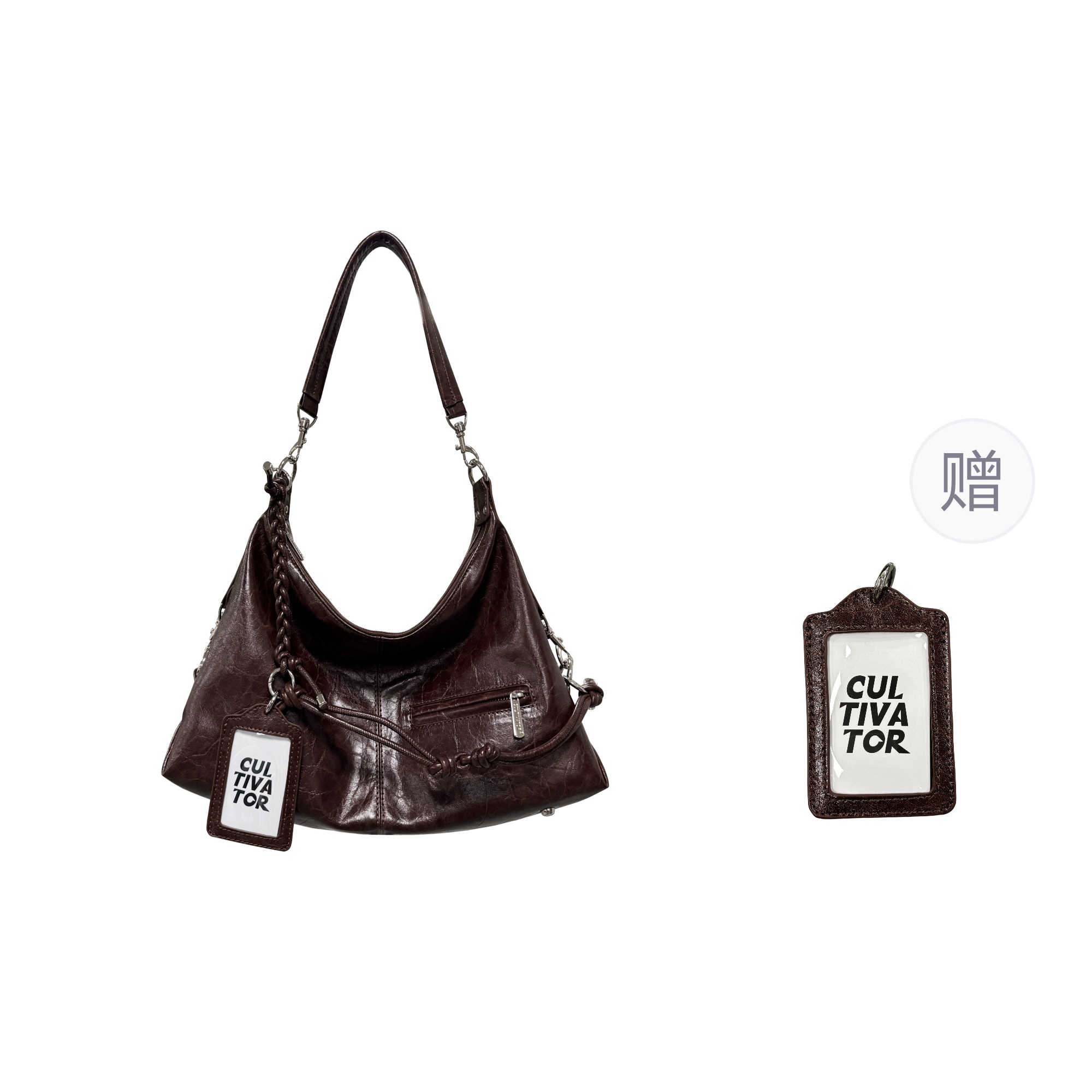 CULTIVATOR Кожаная сумка через плечо полумесяц большая унисекс бежевая коричневая черная красная, Brown
CULTIVATOR Кожаная сумка через плечо полумесяц большая унисекс бежевая коричневая черная красная, Brown