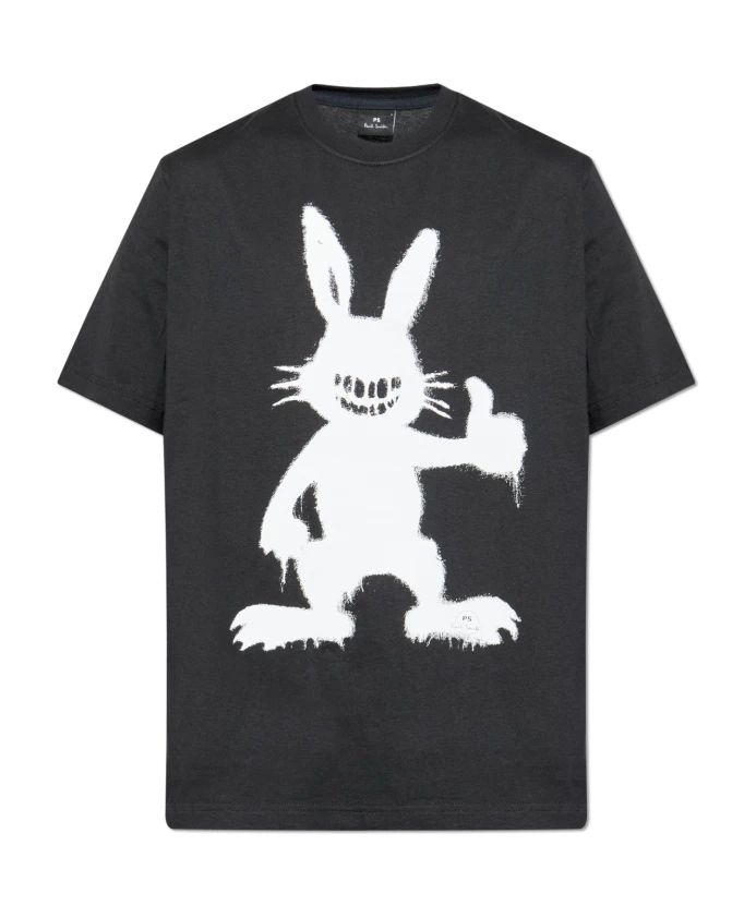 Футболка с принтом зайчика Ps By Paul Smith, черный
Футболка с принтом зайчика Ps By Paul Smith, черный