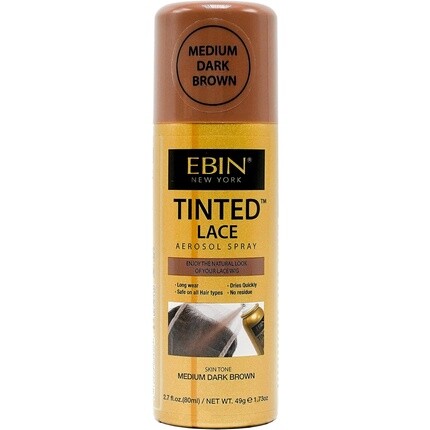 EBIN Tinted Lace Spray 80 мл Средний темно-коричневый Ebin New York
EBIN Tinted Lace Spray 80 мл Средний темно-коричневый Ebin New York
