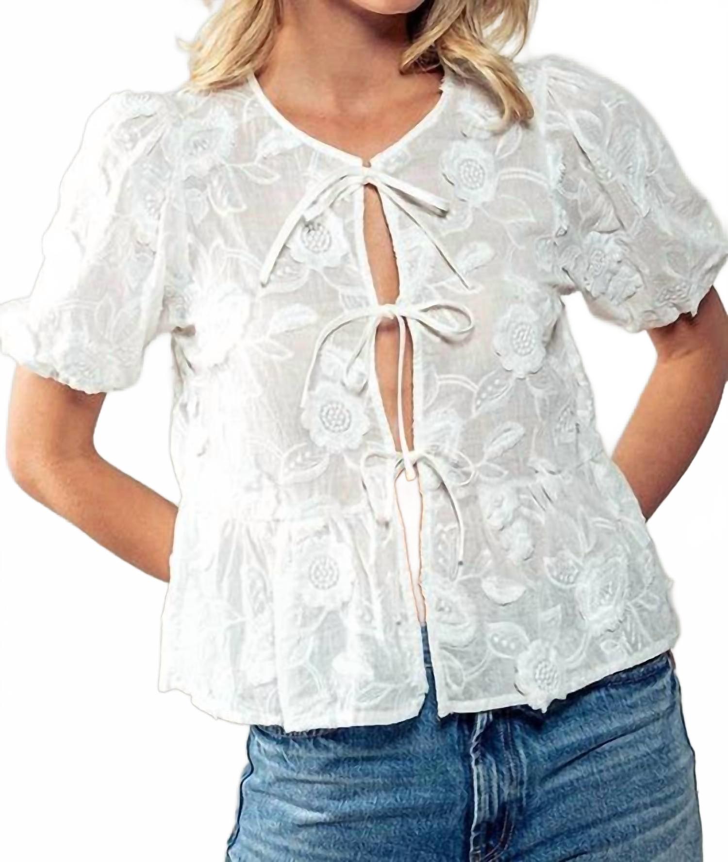 Кружевной топ Romantic Garden белого цвета Urban Daizy, белый
Кружевной топ Romantic Garden белого цвета Urban Daizy, белый