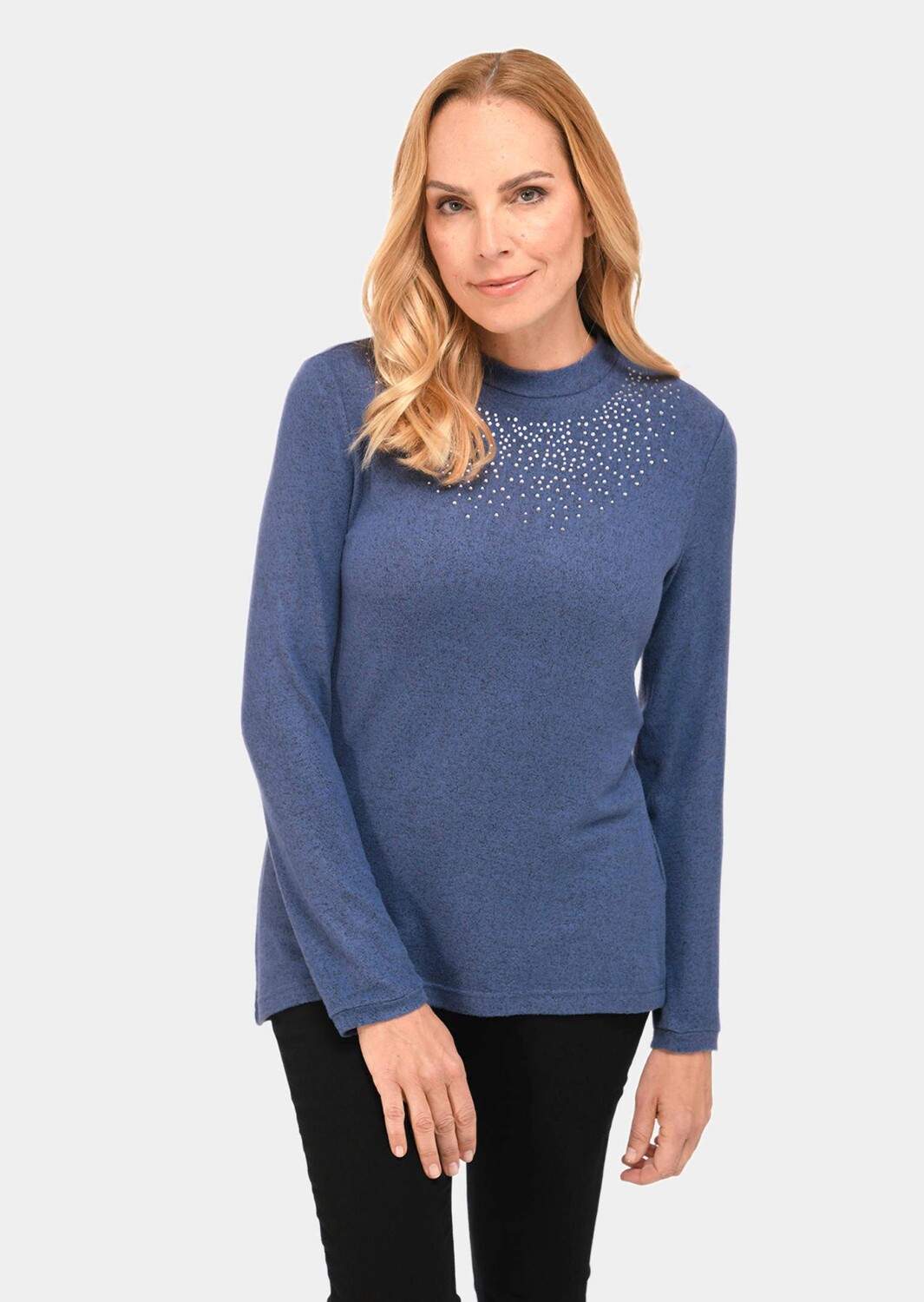 Рубашка GOLDNER Strickshirt, цвет schieferblau/melange
Рубашка GOLDNER Strickshirt, цвет schieferblau/melange