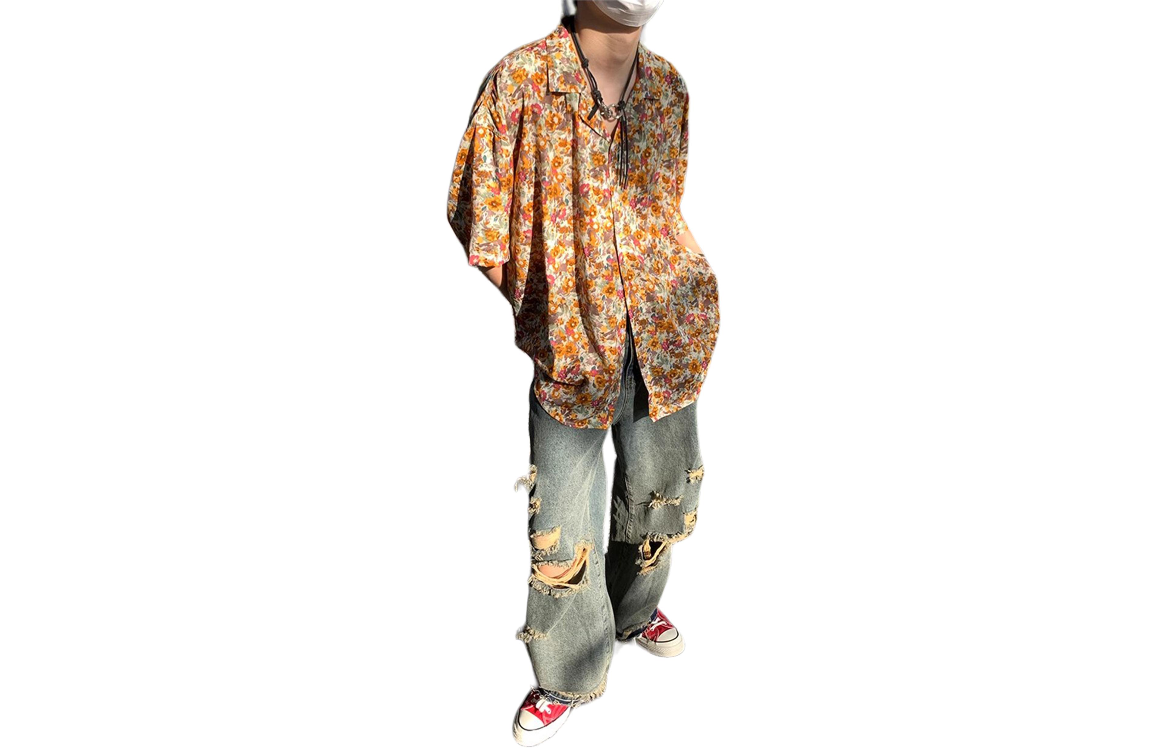 ZIAREL Рубашка Unisex Image Color Lapel Thin Hawaii
ZIAREL Рубашка Unisex Image Color Lapel Thin Hawaii
