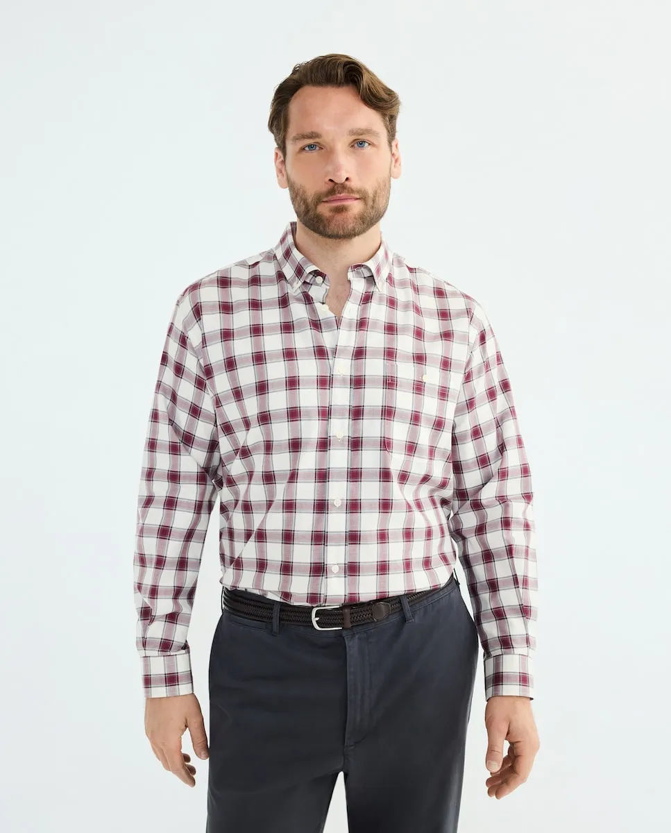 Большая спортивная рубашка из саржи светло-каки цвета с длинными рукавами Dustin
Большая спортивная рубашка из саржи светло-каки цвета с длинными рукавами Dustin