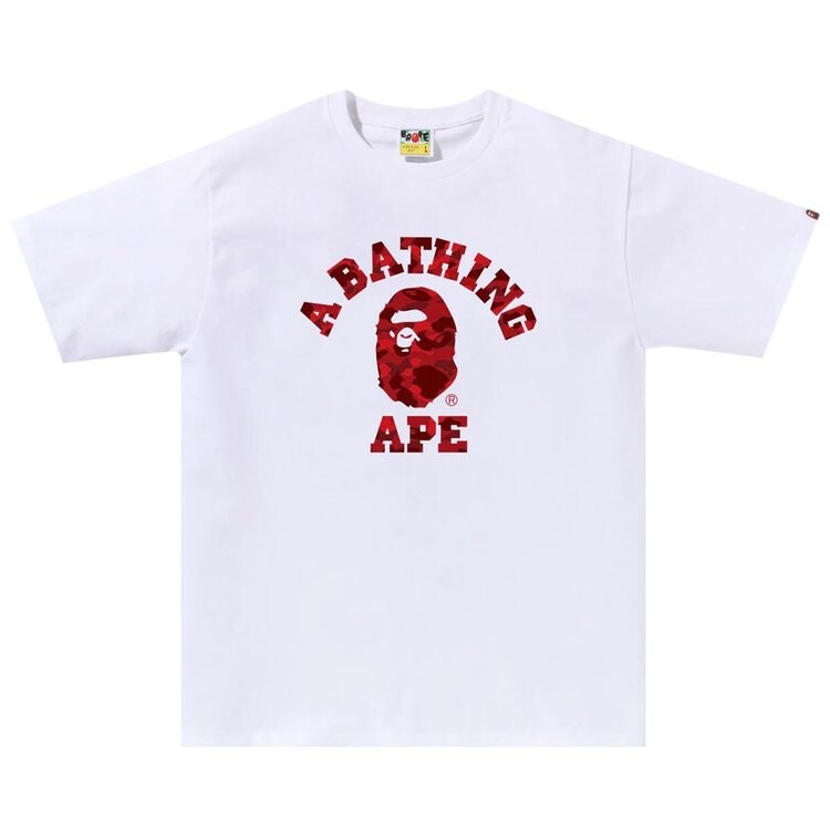 Футболка BAPE Color Camo College 'White/Red', белый
Футболка BAPE Color Camo College 'White/Red', белый