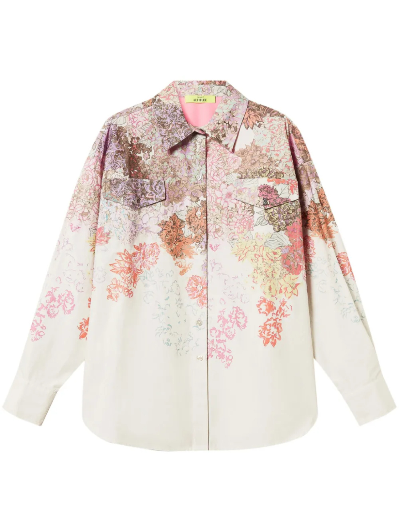 TWINSET рубашка с цветочным принтом, белый
TWINSET рубашка с цветочным принтом, белый