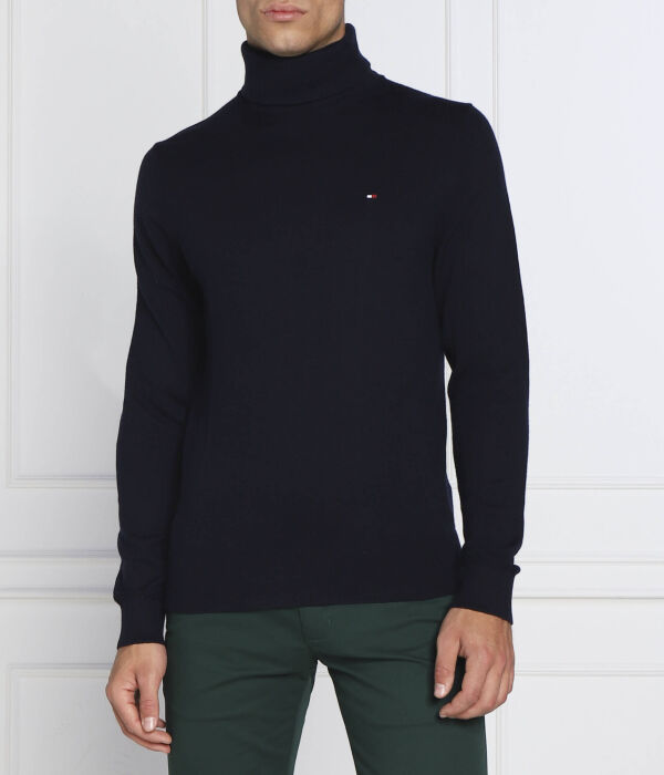 Водолазка мужская Tommy Hilfiger с добавлением кашемира, синий 
Водолазка мужская Tommy Hilfiger с добавлением кашемира, синий