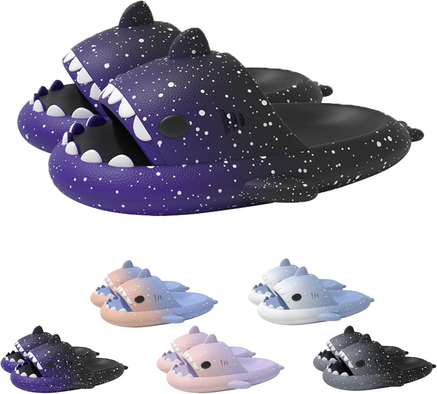 Тапочки Zureto Spotted Starlight Shark, новые тапочки Starry Sky с акулой, новые унисекс тапочки Cloud Shark, черный
Тапочки Zureto Spotted Starlight Shark, новые тапочки Starry Sky с акулой, новые унисекс тапочки Cloud Shark, черный