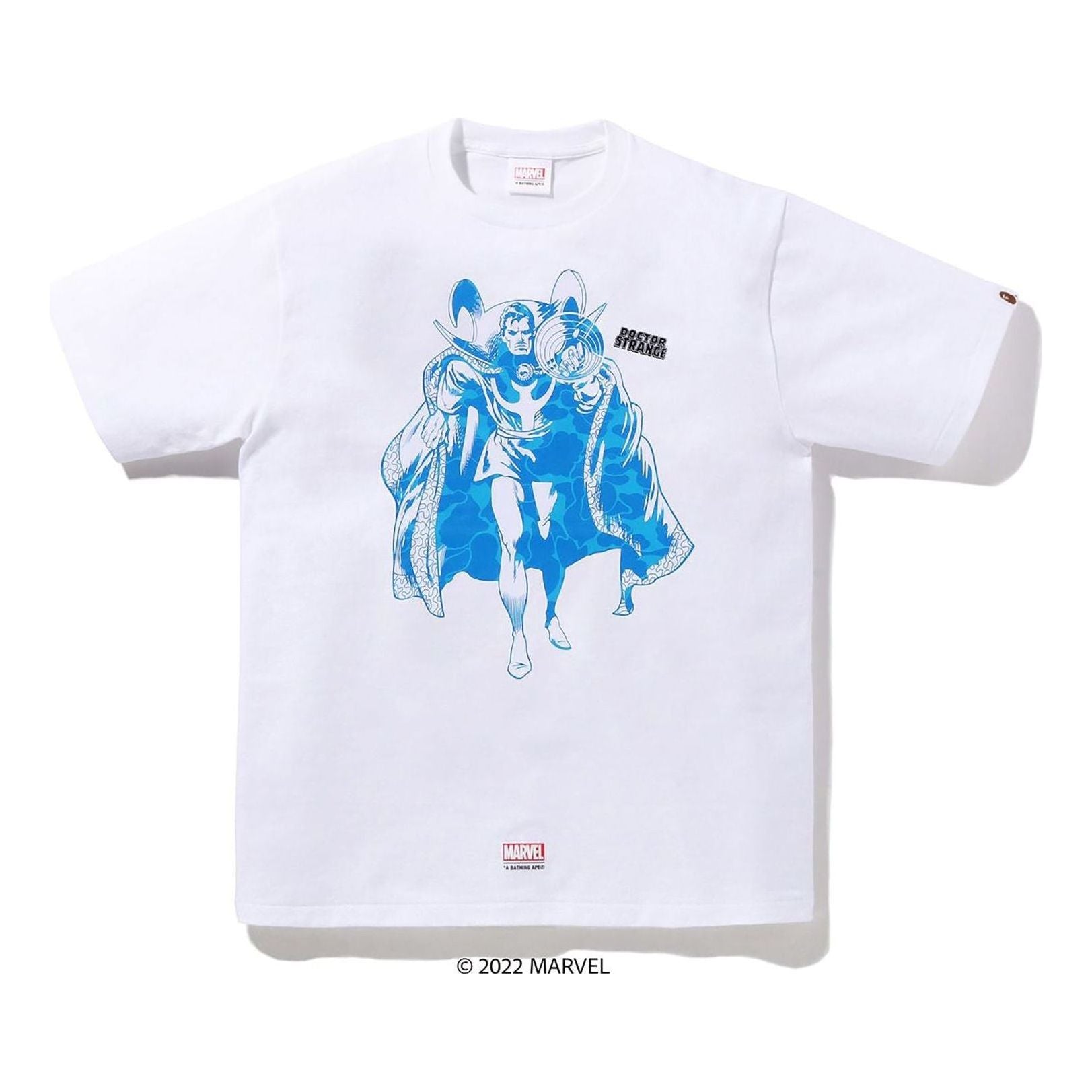Футболка A Bathing Ape X MARVEL Dr. Strange, белая
Футболка A Bathing Ape X MARVEL Dr. Strange, белая
