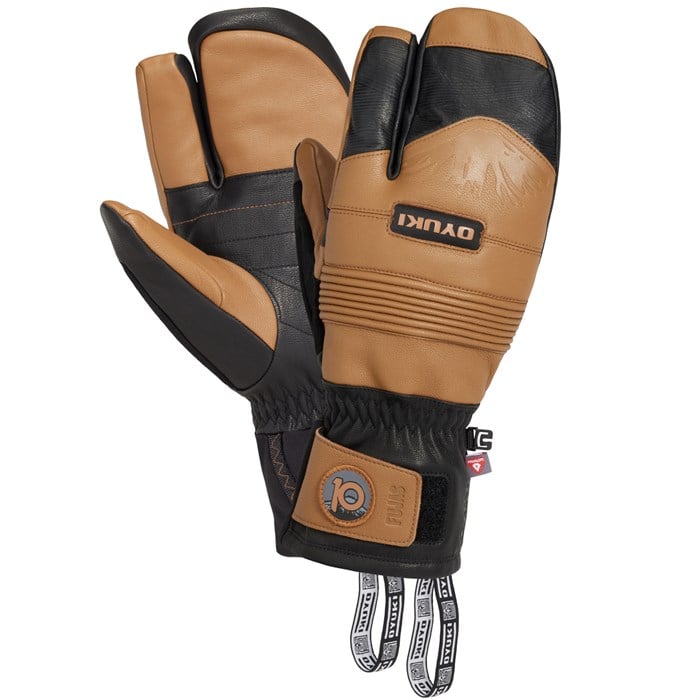 Sencho gore-tex trigger mittens - pep fujas Oyuki, Black/Brown
Sencho gore-tex trigger mittens - pep fujas Oyuki, Black/Brown