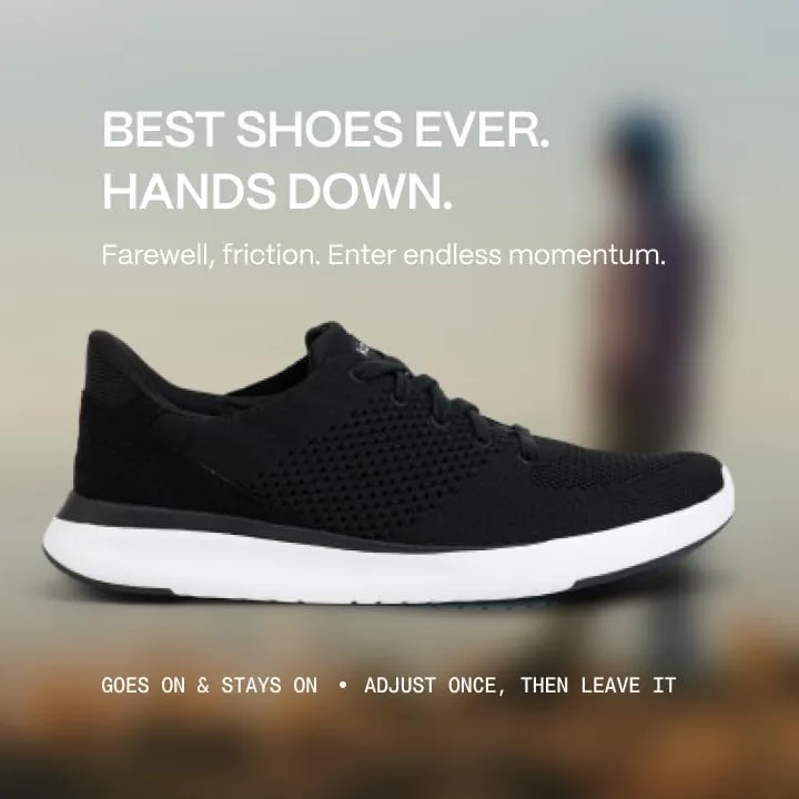 Кроссовки Kizik Slip On: Lima - удобные для повседневной носки, с Hands-Free, дышащий верх из трикотажа, мужские и женские прогулочные обувь с поддержкой свода стопы, черный
Кроссовки Kizik Slip On: Lima - удобные для повседневной носки, с Hands-Free, дышащий верх из трикотажа, мужские и женские прогулочные обувь с поддержкой свода стопы, черный